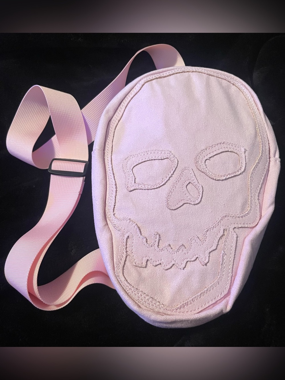 Bones TeamSESH G59 Pink Crossbody Skull Bag